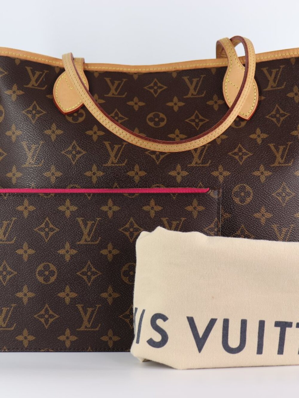 Louis Vuitton Monogram Neo Neverfull MM Pivoine